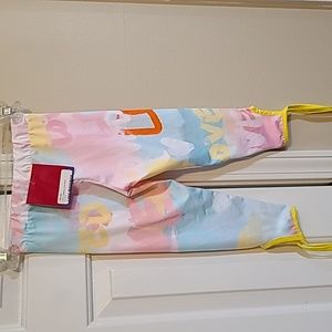 Set Avery legging love print xs (6-8) NEW